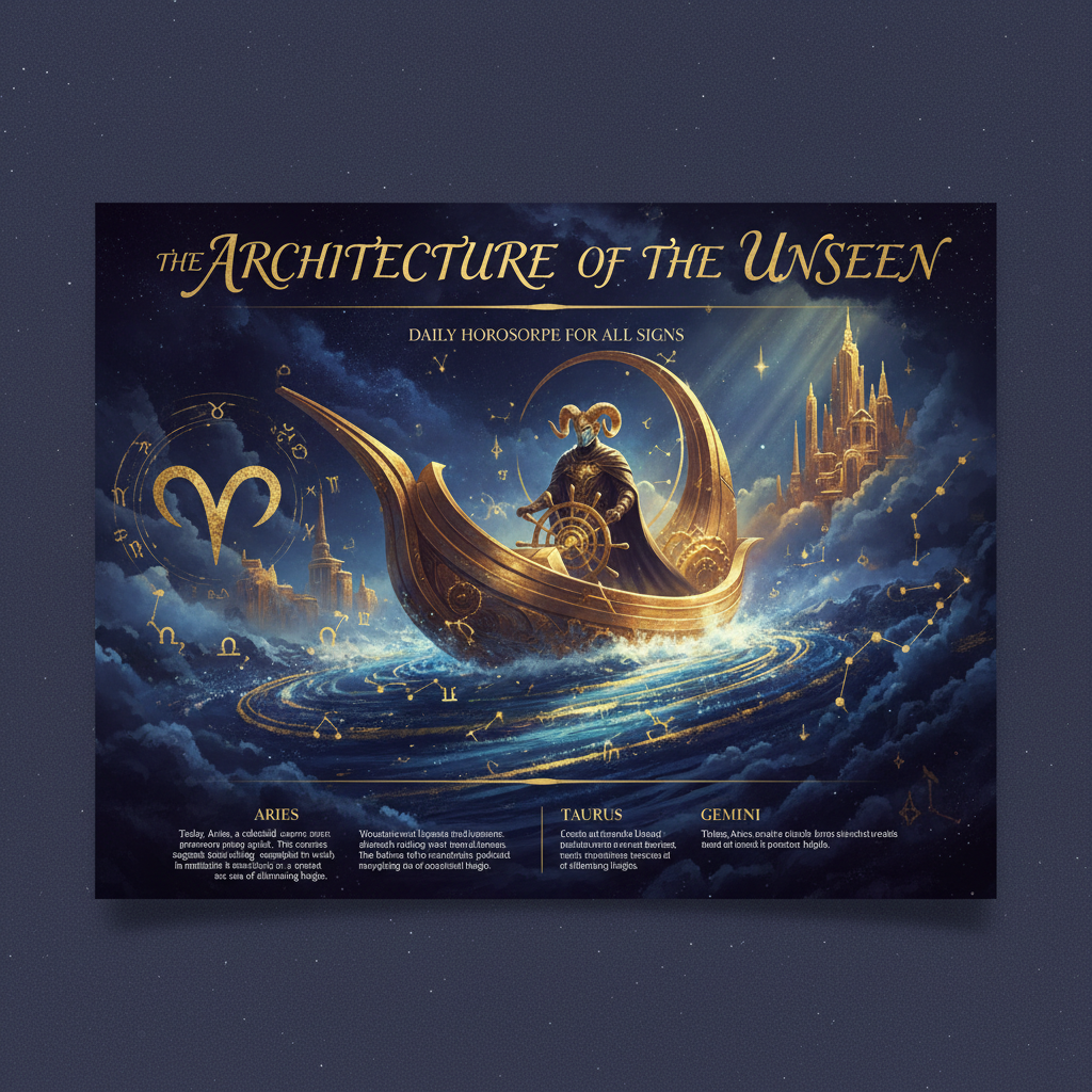 The Architecture of the Unseen — Daily Horoscope for All Signs