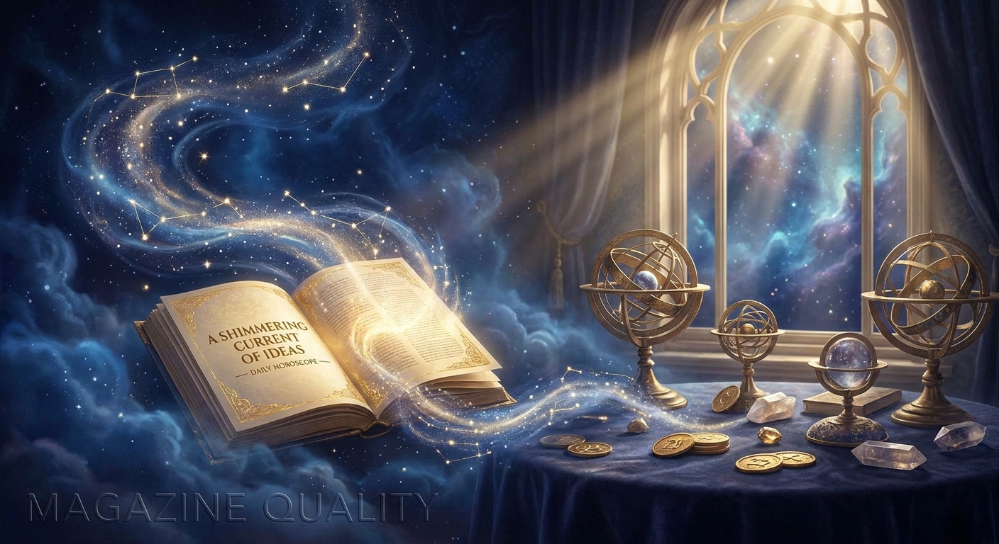 A Shimmering Current of Ideas — Daily Horoscope for All Signs