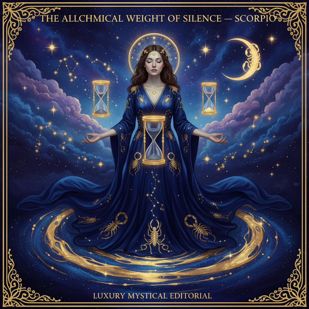 The Alchemical Weight of Silence — Scorpio