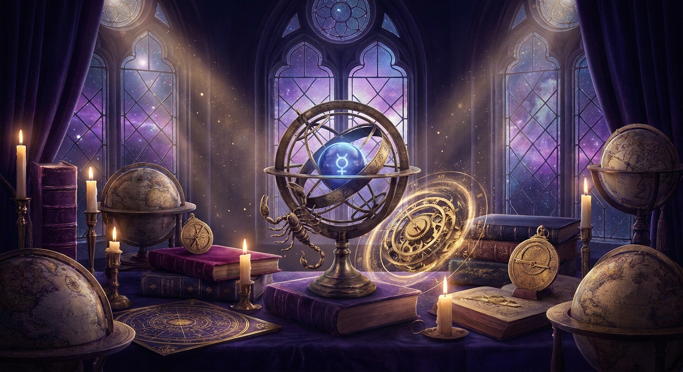 Mercury Retrograde in Scorpio: Reclaiming Your Narrative Power