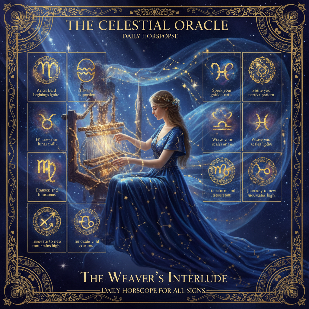 The Weaver’s Interlude — Daily Horoscope for All Signs