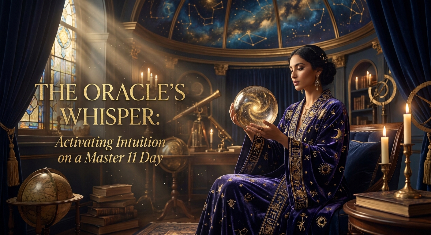 The Oracle's Whisper: Activating Intuition on a Master 11 Day