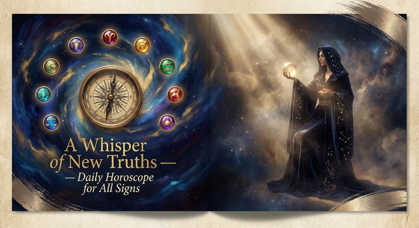 A Whisper of New Truths — Daily Horoscope for All Signs
