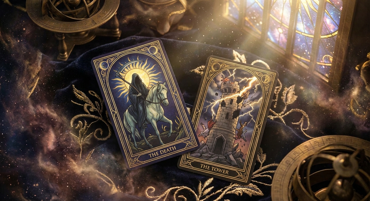 The Alchemy of Unraveling: Death, The Tower & Rebirth
