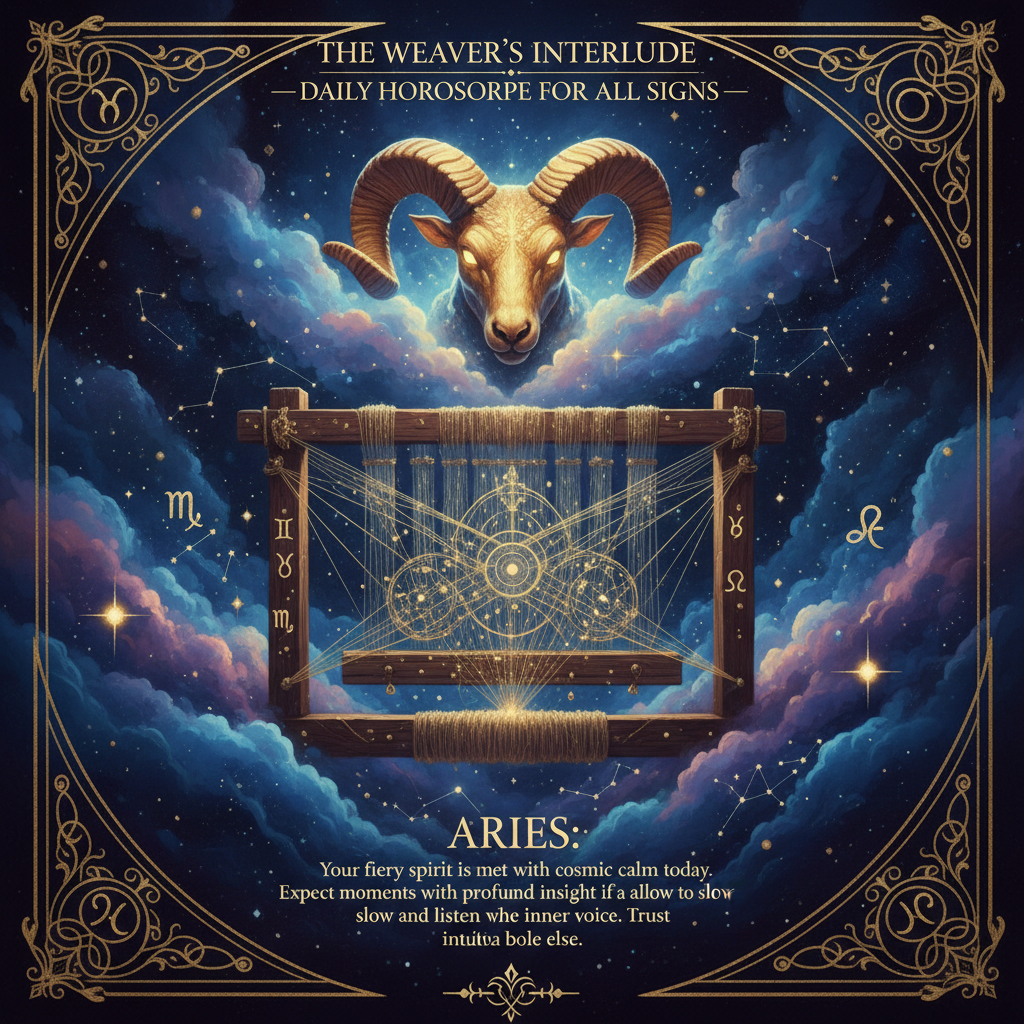 The Weaver’s Interlude — Daily Horoscope for All Signs