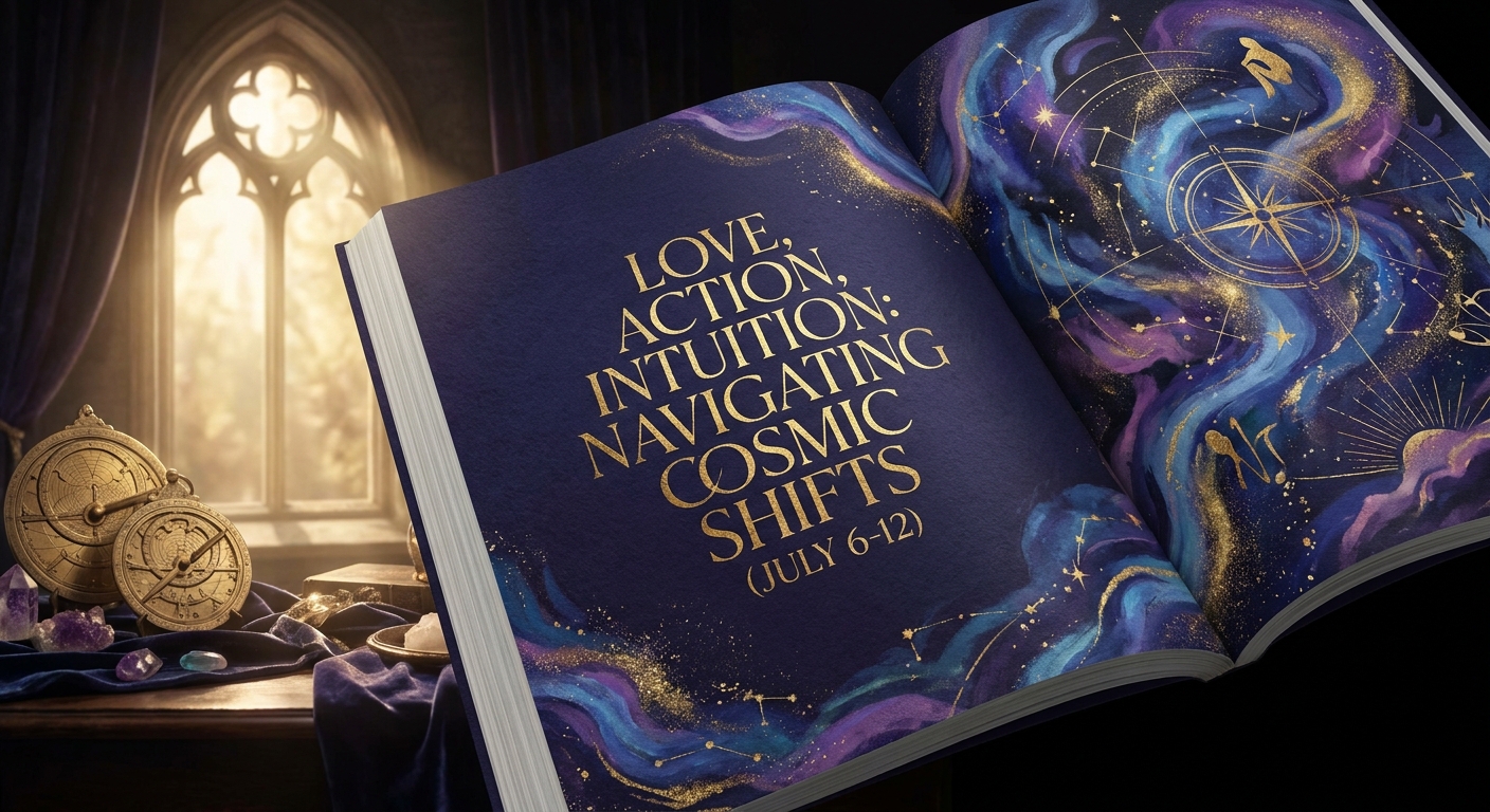 Love, Action, Intuition: Navigating Cosmic Shifts (July 6-12)