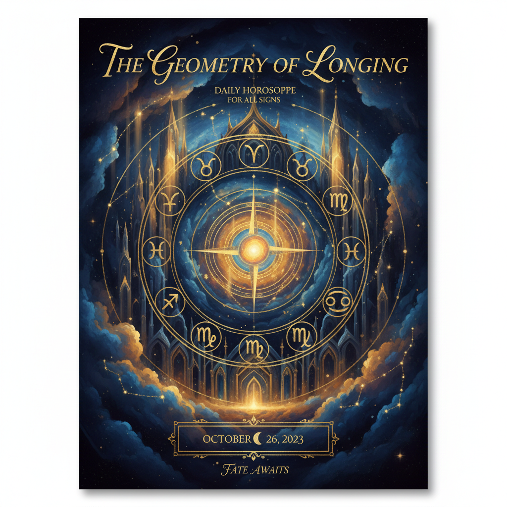 The Geometry of Longing — Daily Horoscope for All Signs